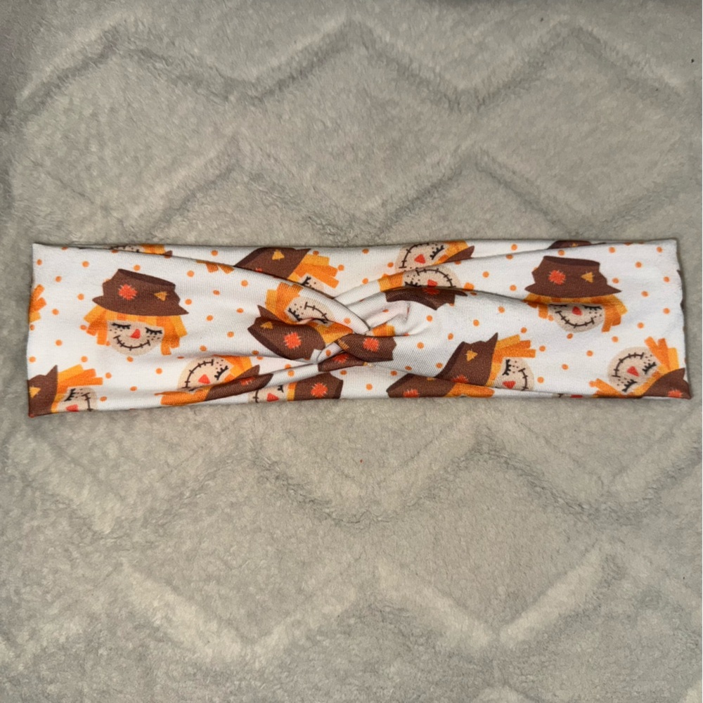 Scarecrow Patterned Headband